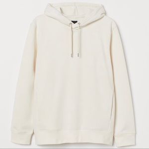 NWT Cream White Hoodie by H&M